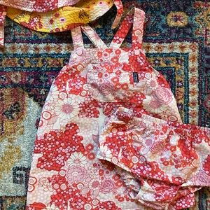 Patagonia Dress, bloomer and hat set